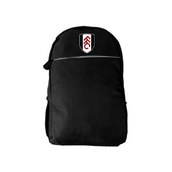 Fulham FC Childrens/Kids Crest Ryggsäck One Size Svart Black One Size