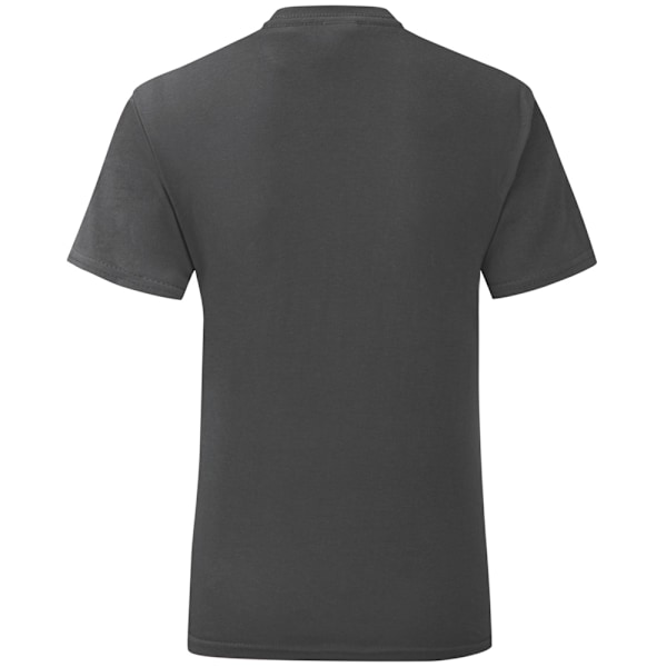 Fruit Of The Loom Iconic T-shirt för män (5-pack) 3XL Ljus Grafitgrå Light Graphite Grey 3XL