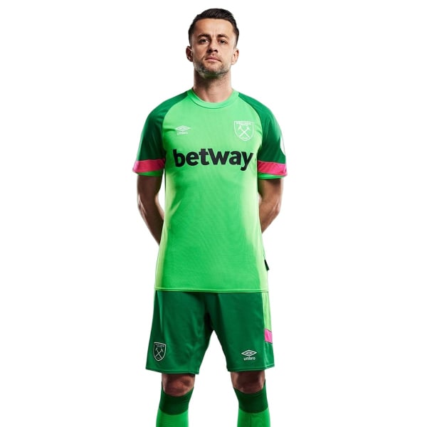 Umbro unisex vuxen 23/24 West Ham United FC Målvaktströja X Green XL