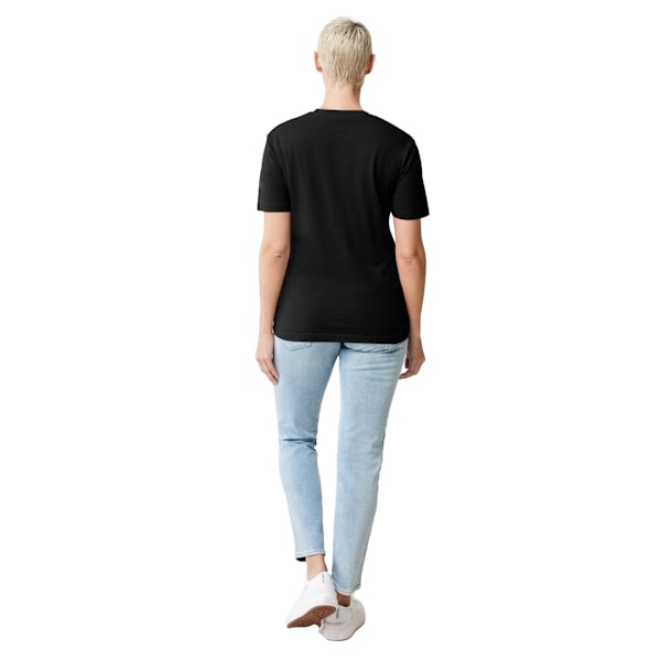 Iqoniq Unisex Vuxen Bryce Återvunnen Bomulls T-shirt 4XL Svart Black 4XL