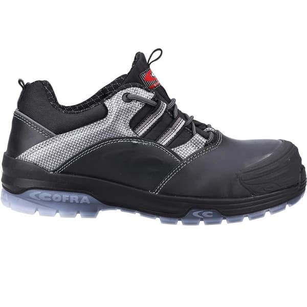 Cofra Caravaggio S3 SRC Skyddsskor i Fullnarvsläder för Herr 5 Black 5 UK