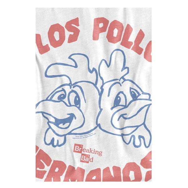 Breaking Bad Herr Los Pollos Hermanos T-Shirt 5XL Vit White 5XL