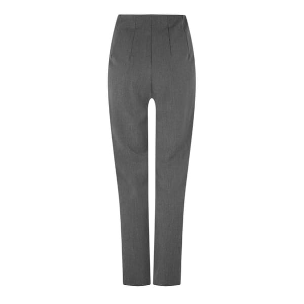 Vila Dam Vivarone Raka Smala Byxor 42R Medi Medium Grey 42R