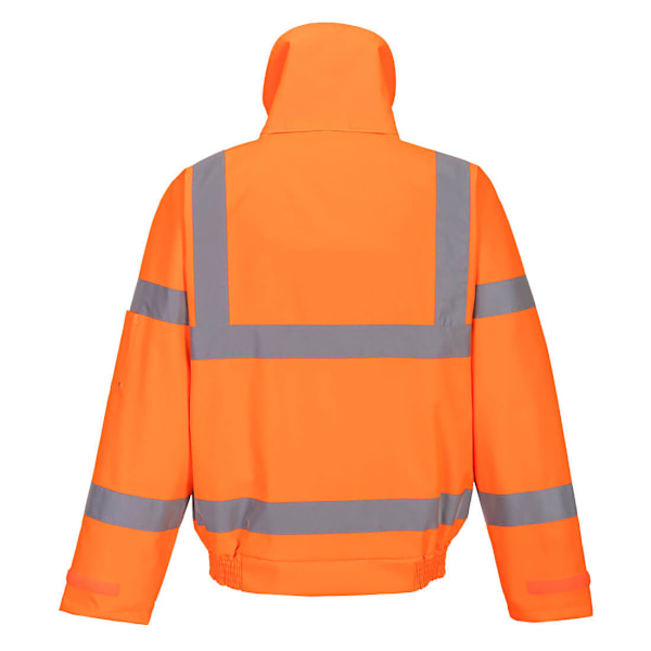 Portwest Herr Regn Hi-Vis Säkerhetsbomberjacka S Orange Orange S