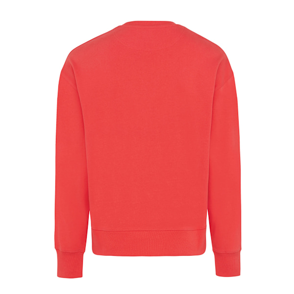 Iqoniq Unisex Vuxen Kruger Återvunnen Bomull Rund Hals Avslappnad Passform Luscious Red XS