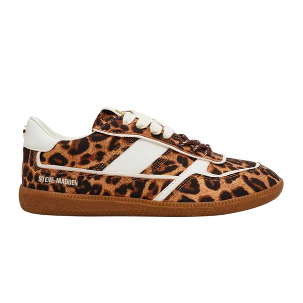 Steve Madden Dam/Kvinnor Augustine Leopardmönstrade Träningsskor 5 U Leopard 5 UK