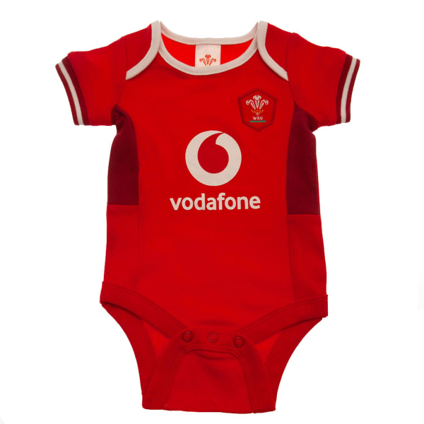 Wales RU Baby (2-pack) 12-18 månader Röd/Vit/Svart Red/White/Black/Yellow 12-18 Months