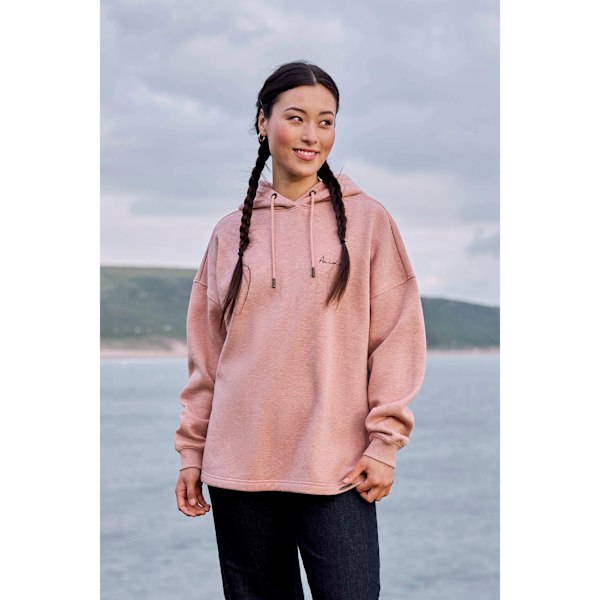 Animal Dam/Dam Amber Ekologisk Relaxed Fit Hoodie 16 UK Ljus Light Pink 16 UK