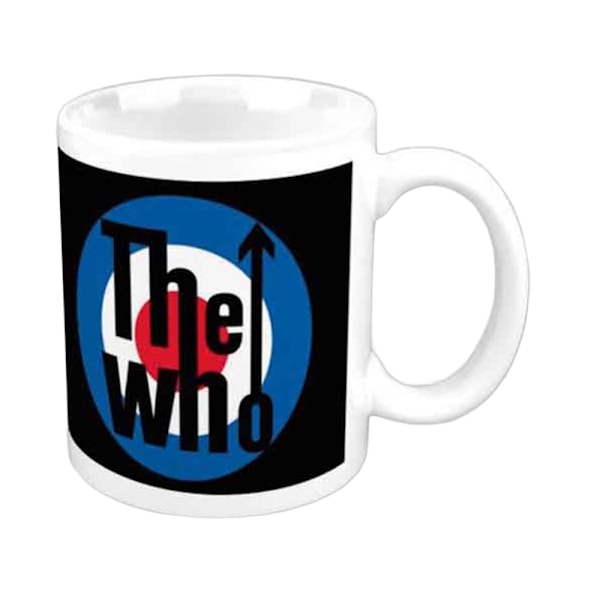 The Who Target Logo Mugg One Size Vit/Svart/Blå White/Black/Blue One Size