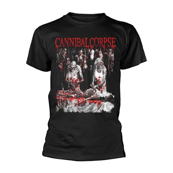 Cannibal Corpse Unisex Adult Butchered At Birth T-Shirt S Svart Black S