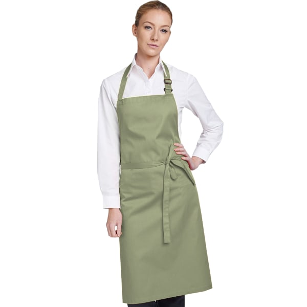 Dennys Flerfärgad Haklappsförkläde 28x36 tum En Storlek Khaki Khaki One Size