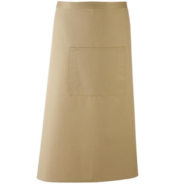 Premier Colours Bar Apron One Size Khaki Khaki One Size
