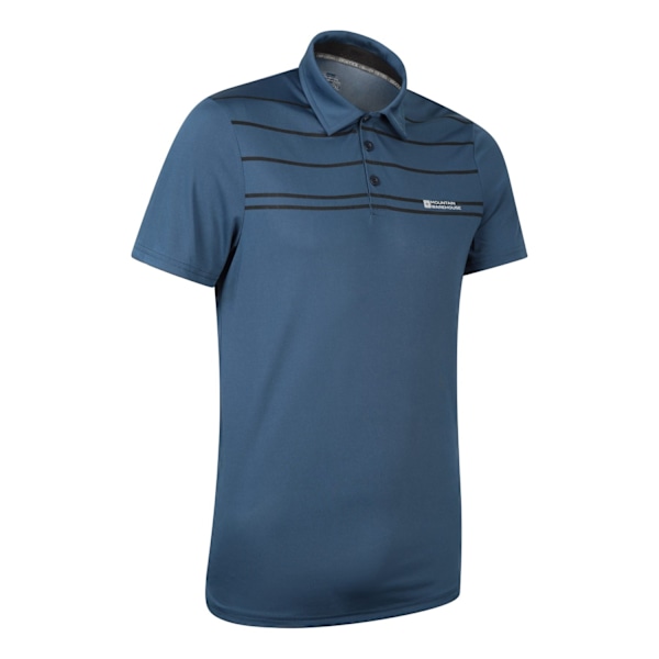 Mountain Warehouse Mens Away IsoCool Polo Shirt XXS Blå Blue XXS