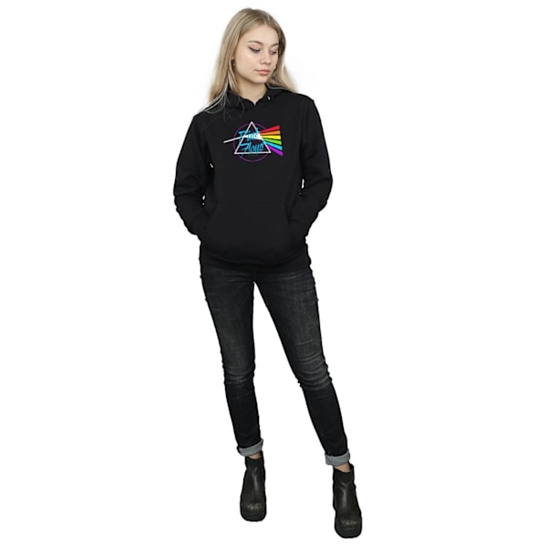 Pink Floyd Dam/Kvinnor Neon Darkside Hoodie L Svart Black L