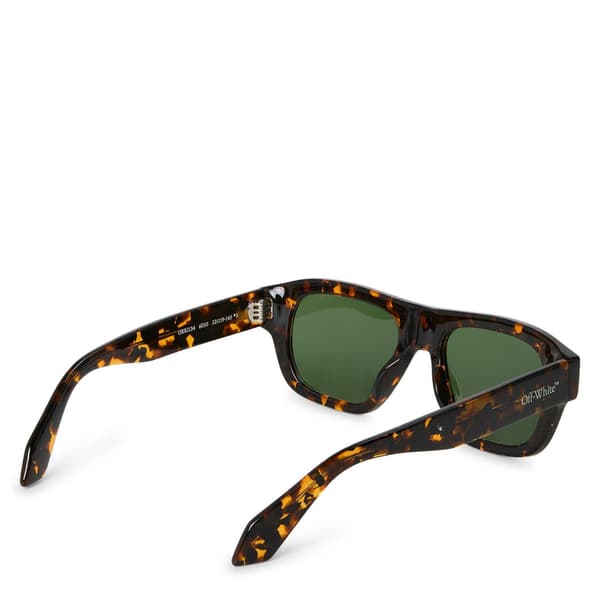 Off White Providence Sköldpaddsmönstrade Solglasögon One Size Havana/ Havana/Green One Size