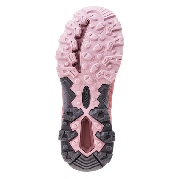 Hi-Tec Dam/Dam Helone Vattentäta Mid Cut Skor 7 UK Mörk Dark Rose/Dark Grey 7 UK