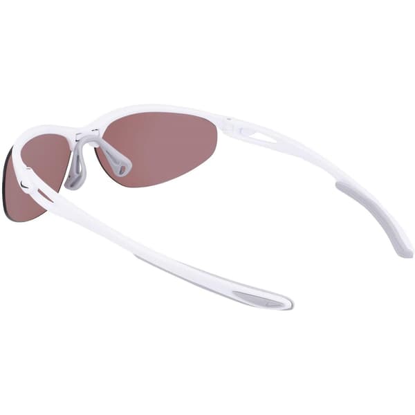 Nike Wrap Around Plastic Swoosh Solglasögon One Size Vit/Rosa White/Pink One Size