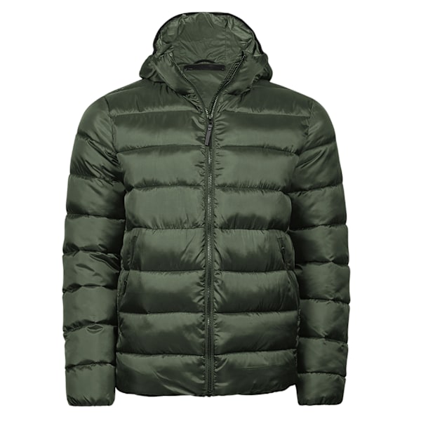 Tee Jays Unisex Adult Lite Hooded Padded Jacket S Deep Green Deep Green S