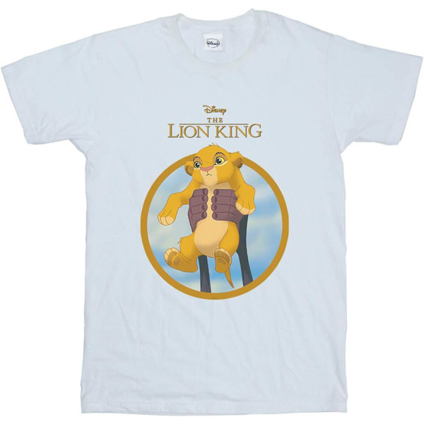 Lejonkungen Herr Show Simba T-shirt i bomull S Vit White S