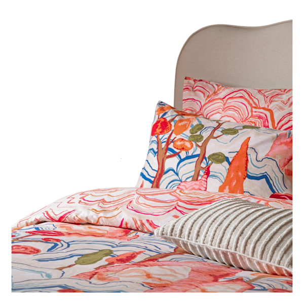Furn Terra Nova Vändbart Påslakanset Dubbel Multi Multicoloured Double