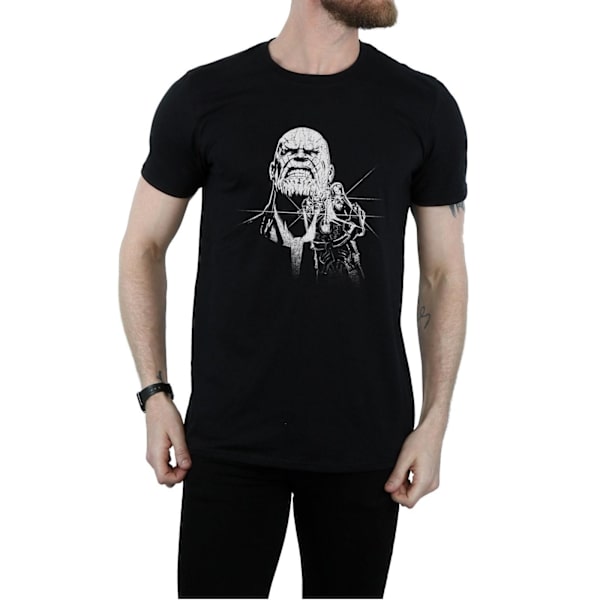 Avengers Infinity War Thanos Fiercest Bomull T-shirt 3XL B Black 3XL