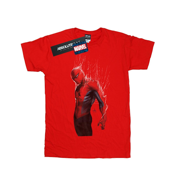 Marvel Herr Spider-Man Web Wrap T-shirt 4XL Röd Red 4XL