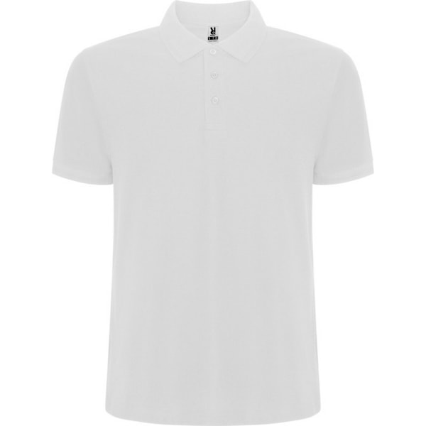 Roly Herr Pegaso Premium Kortärmad Poloskjorta XL Vit White XL