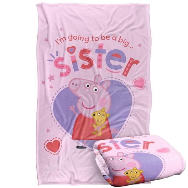 Greta Gris Storasyster Filt One Size Vit White One Size