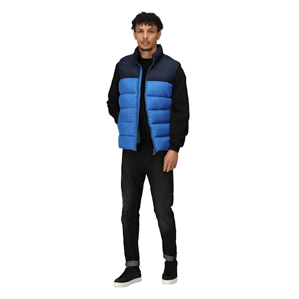 Regatta Professional Herr Colour Block Väst L Starkblå/Marinblå Strong Blue/Navy L