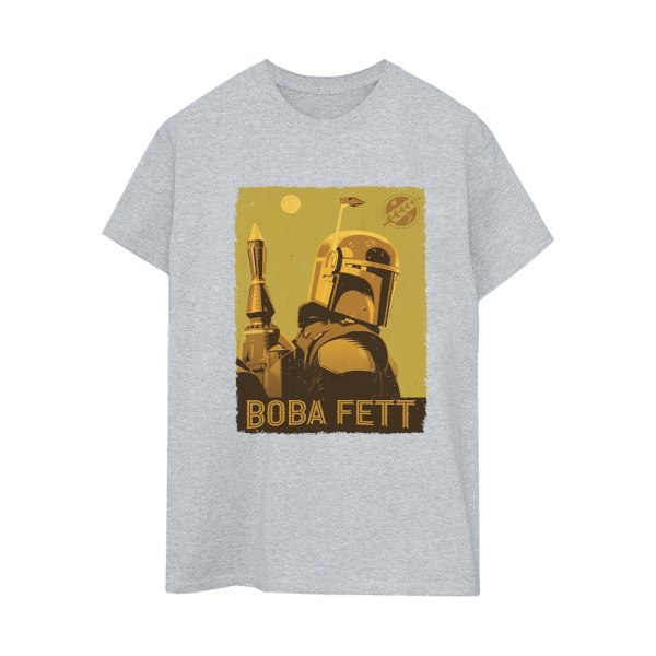 Star Wars Womens/Ladies The Book Of Boba Fett Planetary Stare C Sports Grey S