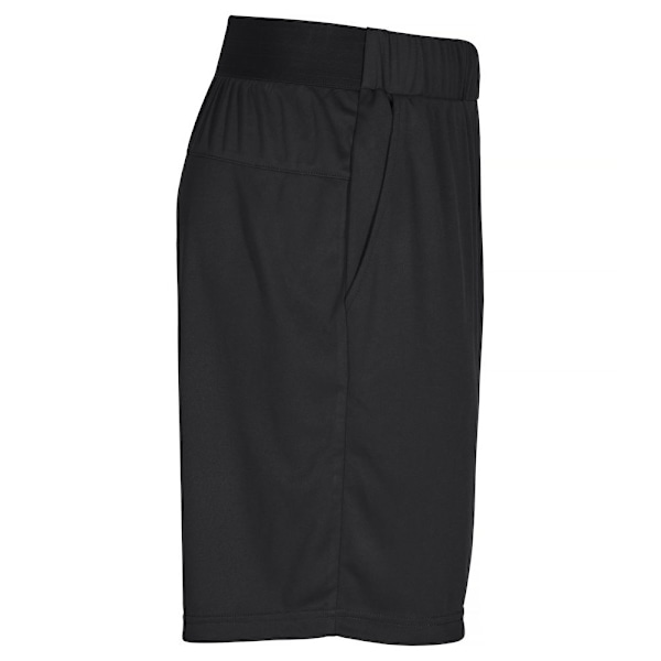 Clique Unisex Vuxen Enfärgad Aktiv Shorts L Svart Black L