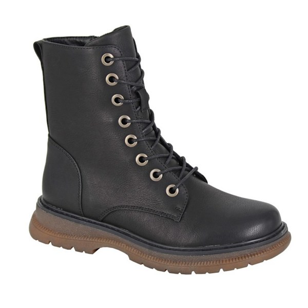Cipriata Dam/Dam Annetta Matte PU Stövlar 8 UK Svart Black 8 UK