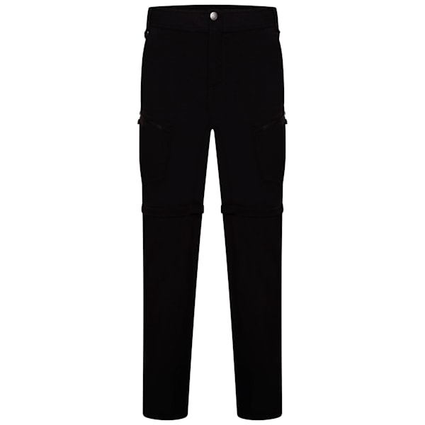 Dare 2B Tuned In II Multi Pocket Zip Off Walking Trousers för män Black 30R