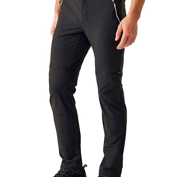 Regatta Herr Mountain Zip-Off Byxor 40R Svart Black 40R