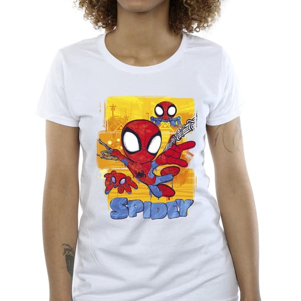 Marvel Dam Spidey And His Amazing Friends Flying Bomull Black M