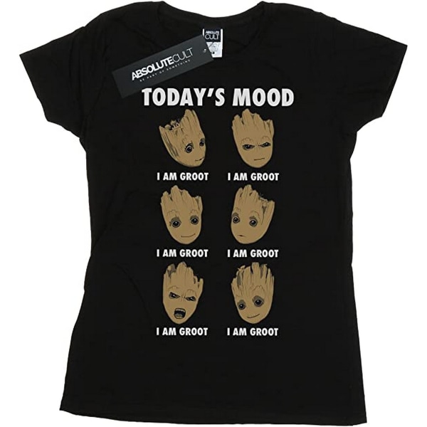 Guardians Of The Galaxy Womens/Ladies Today's Mood Baby Groot C Black XL