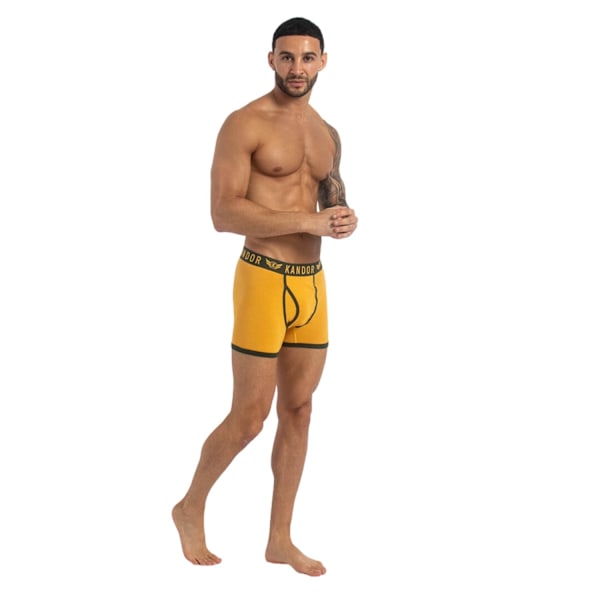 Kandor Herr Camobee Bambus Boxer Shorts (5-pack) XXL Oliv C Olive Camo XXL