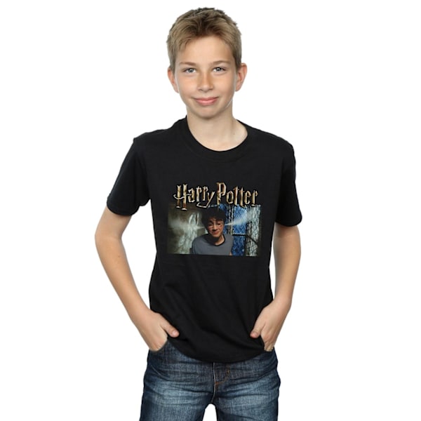 Harry Potter Pojkar Steam Ears T-Shirt 7-8 År Svart Black 7-8 Years