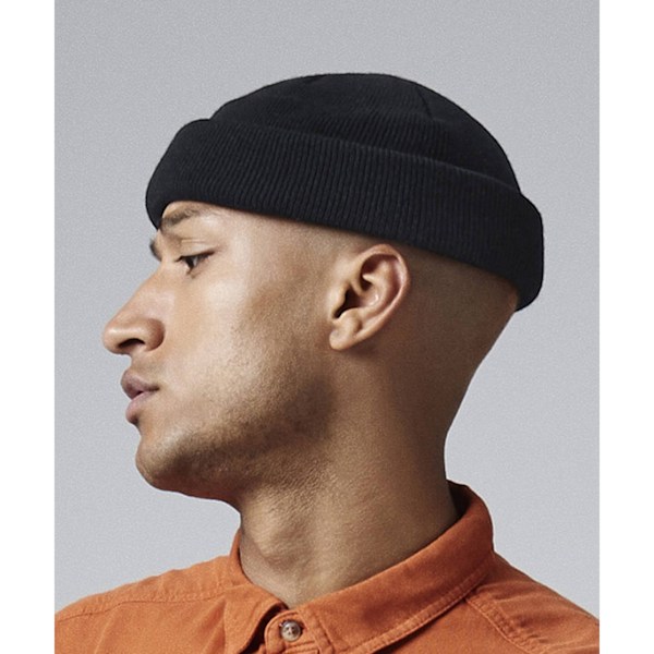 Beechfield Fisherman Mini Recycled Beanie One Size Svart Black One Size