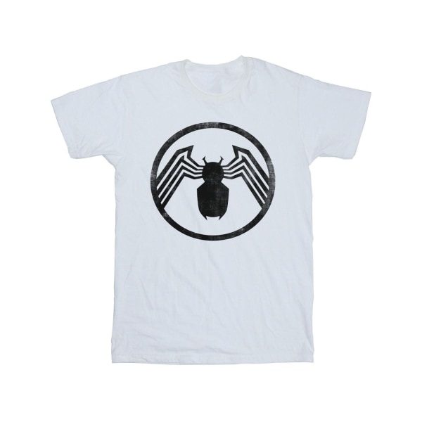 Marvel Mens Venom Logo Emblem T-Shirt XXL Vit White XXL