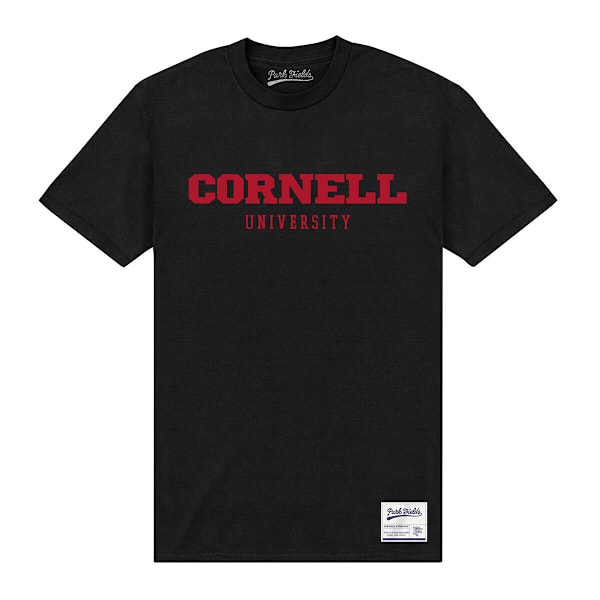 Cornell University Unisex Script T-shirt XL Svart Black XL