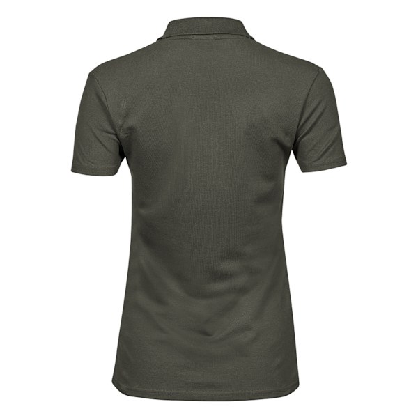 Tee Jays Dam/Dam Luxury Stretch Kortärmad Polotröja 3 Deep Green 3XL