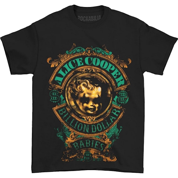 Alice Cooper Barn/Barn Billion Dollar Baby Bomull T-shirt Black 12-13 Years