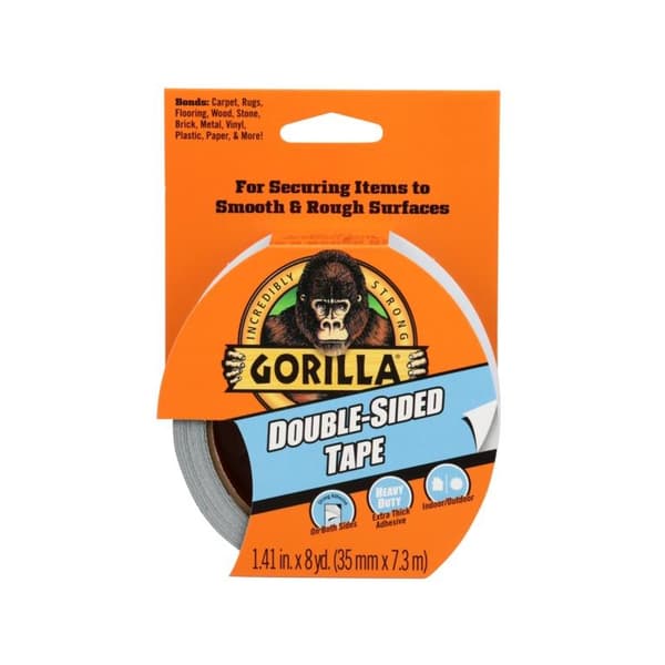 Gorilla Dubbelhäftande Tejp En Storlek Vit White One Size