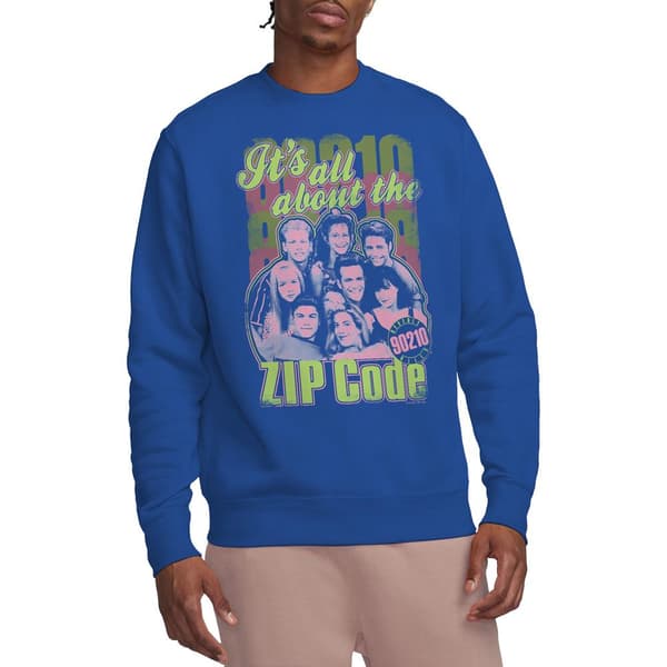 90210 Unisex Vuxen Zip Code Sweatshirt S Kungsblå Royal Blue S