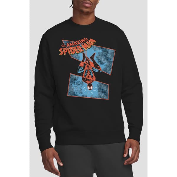 Spider-Man Unisex Vuxen Spidey Senses Tingling Sweatshirt S Bla Black S