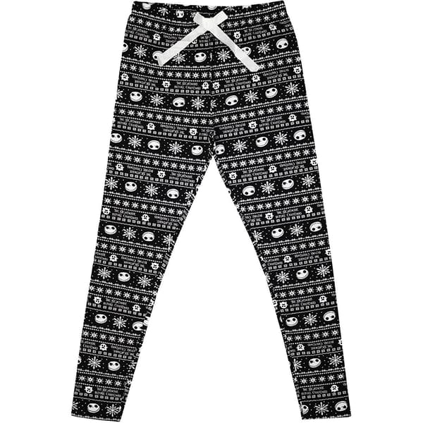 Nightmare Before Christmas Dam/Damer Jack Skellington Pyjamas Black/White M