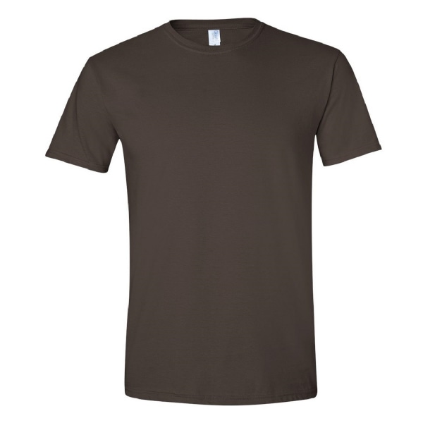 Gildan herr kortärmad mjuk t-shirt 5XL mörkgrå Dark Heather 5XL