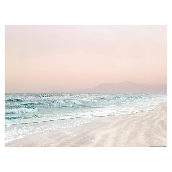 Gemma Bardot Beach Vibes VI Pappersutskrift 30cm x 40cm Blå/Vit/ Blue/White/Sand 30cm x 40cm