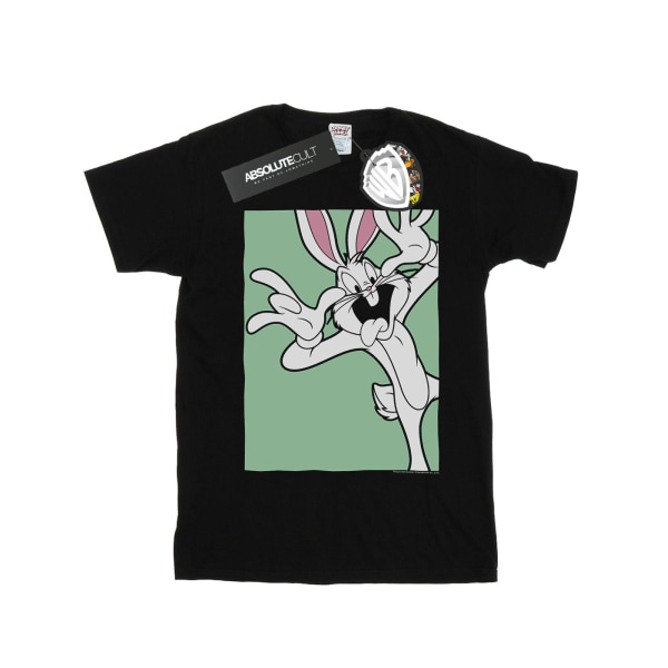 Looney Tunes Boys Bugs Bunny Funny Face T-Shirt 7-8 år Svart Black 7-8 Years